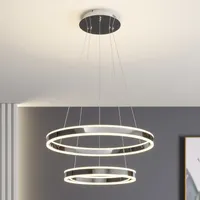 LUCANDE Lyani 1-flg. 60 cm chrom/silber