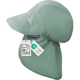 LaLoona Schirmmütze mit Nackenschutz grün 50-51