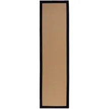 Flair Rugs Läufer FLAIR RUGS "Kira mit Fischgrätmuster, aus Jute", schwarz, B:60cm H:3mm L:230cm, Jute, Kunstfaser, Teppiche, Läufer