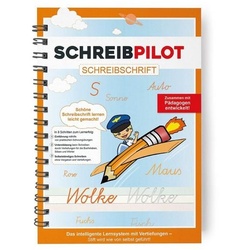 Schreibpilot Heft Schreibschrift DIN-A4 orange