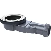 Wirquin 30722575 Ablaufgarnitur, extra flach, für Duschwanne, ohne Kuppel
