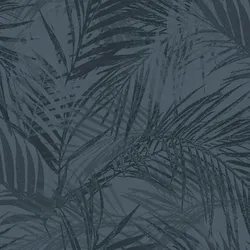 Vliestapete SUPERFRESCO EASY "Summer Garden", blau, B:0,52m L:10,05m, Vlies, Tapeten