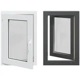 vidaXL Kellerfenster RISOR 50 x 75 cm grau