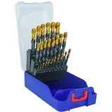 Tivoly Set Hochleistungsbohrer für Metalle Ø 1 bis 13 mm 25 Stück