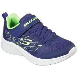 SKECHERS Microspec Texlor Kinder Dunkelblau/Blau/Silber 28