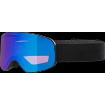 Alpina Ladis Q Skibrille (Größe One Size, schwarz)