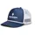Black Diamond Flat Bill Trucker Kappe blau/weiß Einheitsgröße