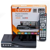 Ostark AS2X 10 Bits Digitaler Satellitenreceiver FTA DVB S2 S S2X DVBS2 HDMI FHD 1080P FTA H265 USB WiFi WLAN rj45 im Lieferumfang enthalten