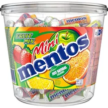 Mentos Mini Frucht Kaubonbons 120 Stück 1260 g