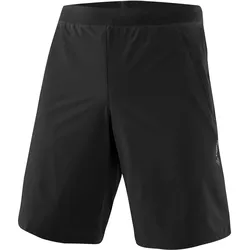 Löffler Trekking-Wanderhose ASSL Shorts (leicht, schnelltrocknend, wasserabweisend) kurz schwarz Herren