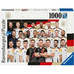 Ravensburger Puzzle Nationalmannschaft DFB 2024, 1000 Puzzleteile, Made in Germany bunt