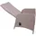Garden Pleasure Braga Gartenstuhl 68 x 60 x 109 cm weidenbraun/grau 2 St.