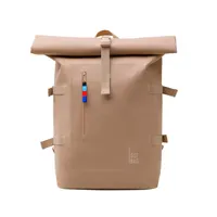 GOT BAG Rucksack Rolltop aus Ocean Impact Plastic | Laptop Rucksack wasserdicht mit Herausnehmbarer 15“ Laptoptasche | 31 Liter Füllvolumen Rollrucksack (Driftwood)
