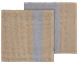 BLOMUS Spültücher -GANO- Indian Tan/Tradewinds) 2er Set