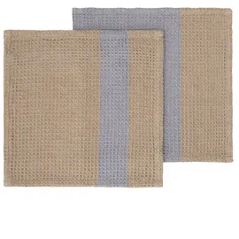 BLOMUS Spültücher -GANO- Indian Tan/Tradewinds) 2er Set