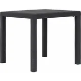 vidaXL Gartentisch 79 x 79 x 72 cm Braun