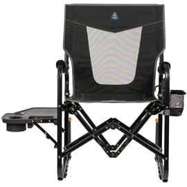 GCI Stowaway Rocker mit Seitentisch, dark charcoal