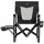 GCI Stowaway Rocker mit Seitentisch, dark charcoal