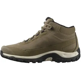 Salomon Shelter Wp Wanderstiefel - Stone Gray / Black / Rainy Day - EU 42 2/3