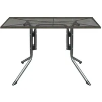 MFG Bistrotisch Mec-Mesh 120 x 80 x 75 cm Grau