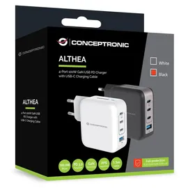 Conceptronic ALTHEA18B 4-Port-100-W-USB-Ladegerät