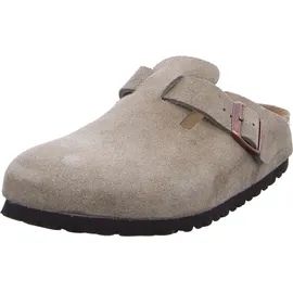 Birkenstock Boston Weichbettung Veloursleder taupe 37