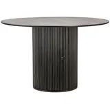 Höffner Esstisch schwarz - Maße cm, B: 120 H: 75