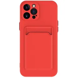 Schutz Handy Hülle für Apple iPhone 15 Pro Case Cover Etuis Bumper Kartenfach