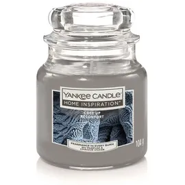 Yankee Candle Cosy Up Duftkerze 104 g grau