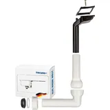 tecuro Spülen-überlaufset für Abtropffläche (ablauf von oben) - tecuro