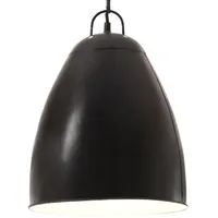 VidaXL Hängelampe Industriestil 25 W Schwarz Rund 32 cm