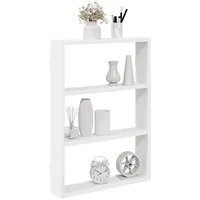 vidaXL Wandregal 43 x 9 x 60 cm Weiß