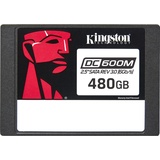 Kingston DC600M Data Center Series Mixed-Use SSD - 1DWPD 480GB, SED, 2.5" / SATA 6Gb/s (SEDC600M/480G)