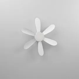 EGLO LED Deckenventilator 52 cm Deckenventilator Weiß