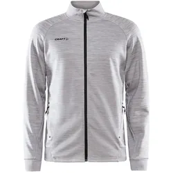 Craft Trainingsjacke ADV Unify (funktionelles Recyclingpolyester) hellgrau Herren