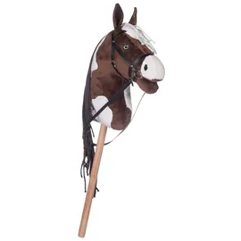 HKM Hobby Horse braun/weiß