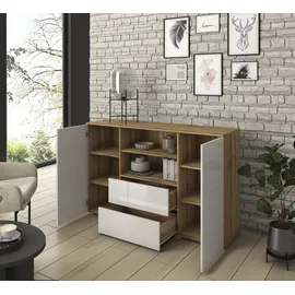 INOSIGN »PARIS« 1 Stk. tlg. Moderne 140cm breite grifflose Kommode, vielseitig einsetzbar