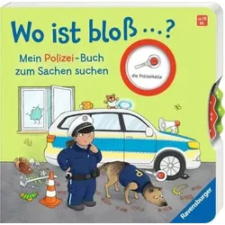 RAVENSBURGER 41912 Wo ist bloß ...? Mein Polizei-Buch zum Sachen suchen