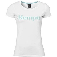 Kempa Graphic T-Shirt WOMEN in weiß XS