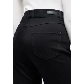Angels Jeans Lara mit weitem Bein in Schwarz-D36 / L28
