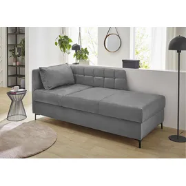 Jockenhöfer Recamiere Polyester grau