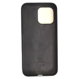 Apple iPhone 15 Pro Max Silikon Case mit MagSafe schwarz