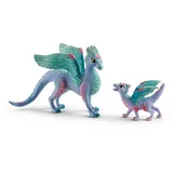 Schleich 70592 - Bayala, Blütendrache und Baby,
