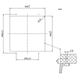 Blanco Subline 400-U weiß + Handbetätigung + InFino