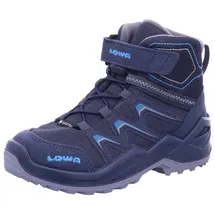 Lowa Maddox Warm GTX Mid Kinder, blau, Größe 32