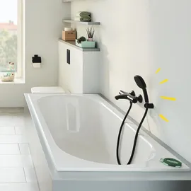 Grohe Precision Trend Thermostat-Wannenbatterie Schwarz