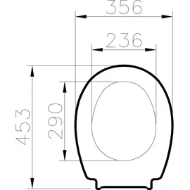 Vitra Conforma WC-Sitz Weiß