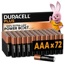 Duracell Plus AAA 72 St.