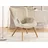 s-style möbel Lounge-Sessel Lenari Cordstoff 71 x 96 x 86 cm Beige