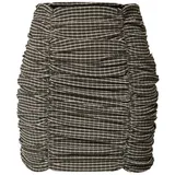 Edited A-Linien-Rock Naemi Kariert Grau 34